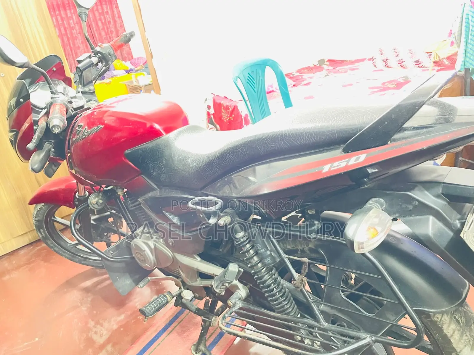 Bajaj Pulsar 150 2015 Red