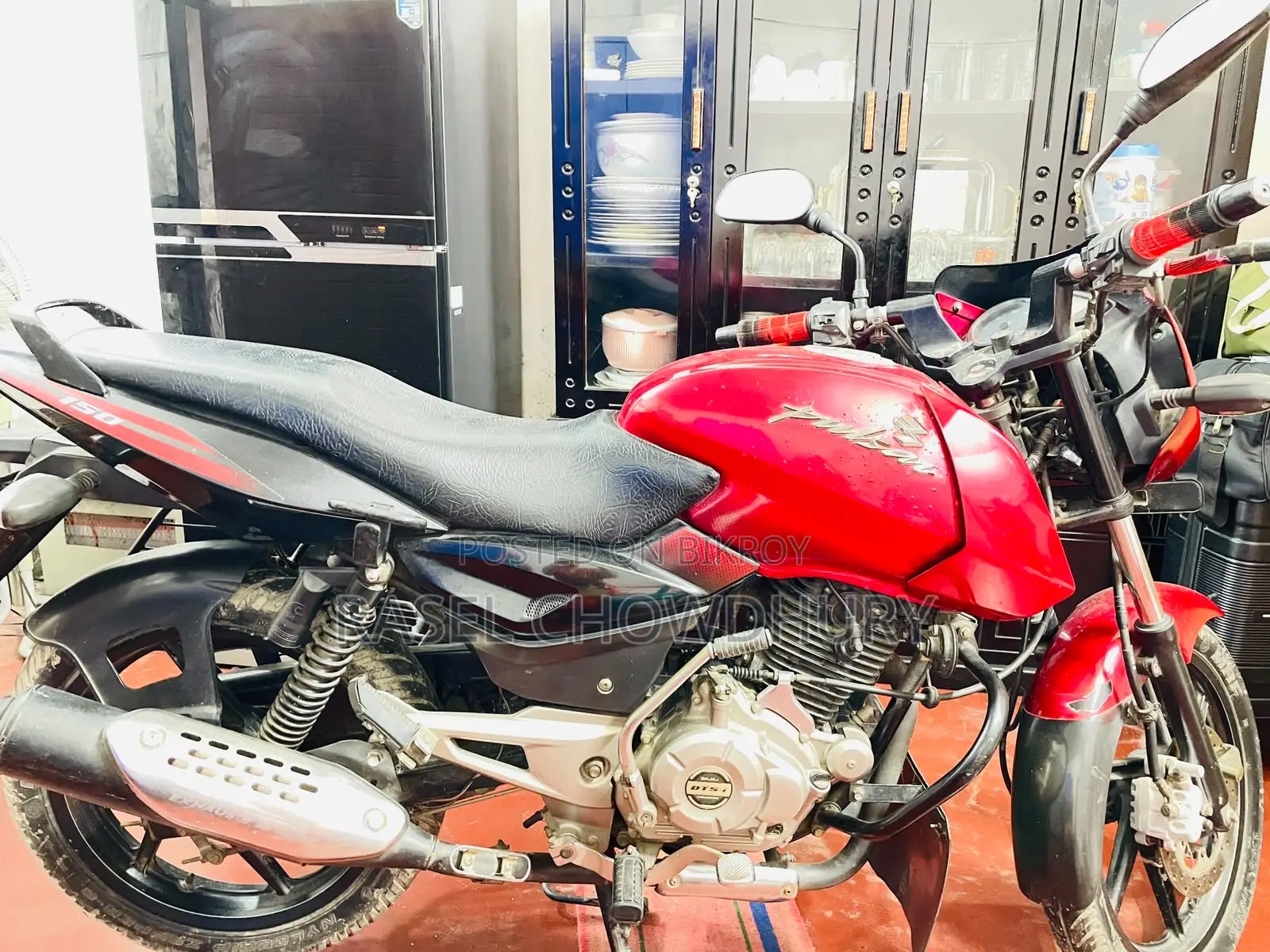 Bajaj Pulsar 150 2015 Red