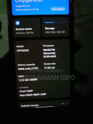 OnePlus 10R 256 GB Black