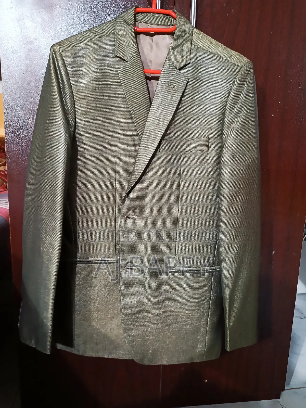 Selling a new blazer.