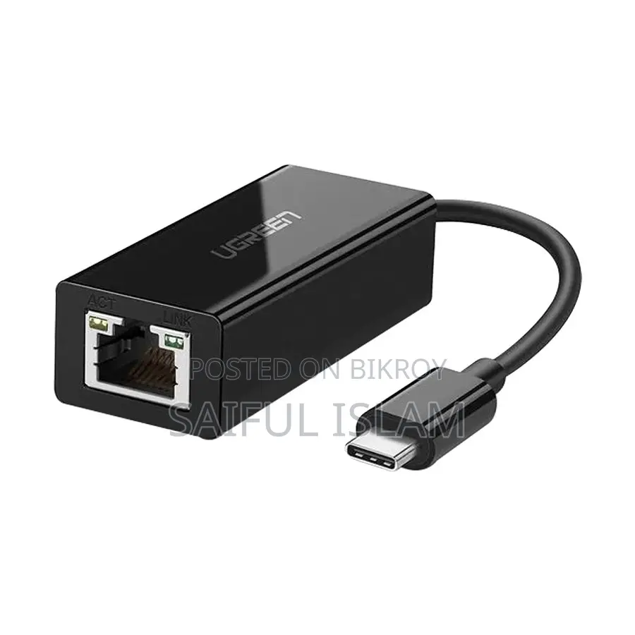 Ugreen Type-c Male To Lan Female Converter