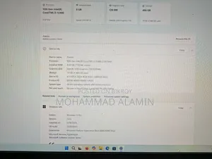Desktop Computer 4GB Intel Core I5 SSD 500GB