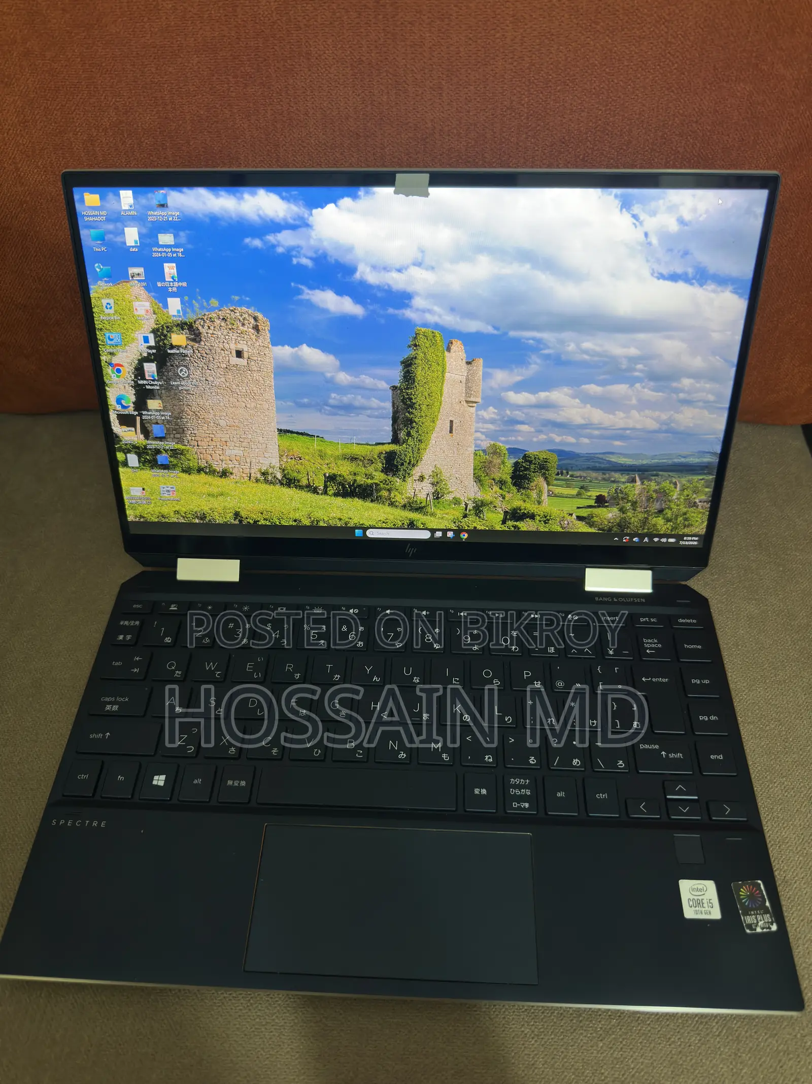 Laptop HP Spectre 13 8GB Intel Core i5 SSD 256GB