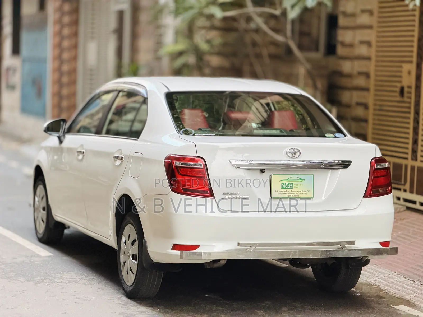 Toyota Axio 2017 White