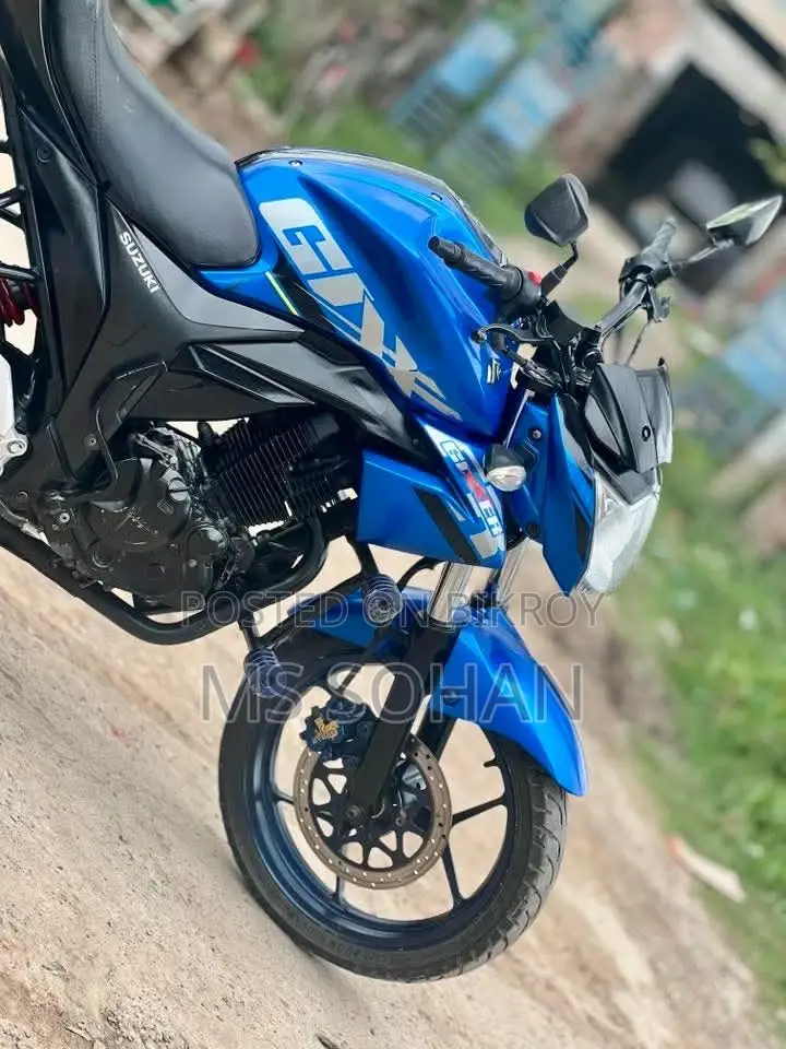 Suzuki Gixxer Monotone 2018 Blue