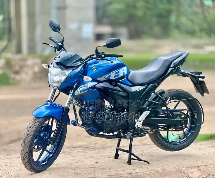 Suzuki Gixxer Monotone 2018 Blue