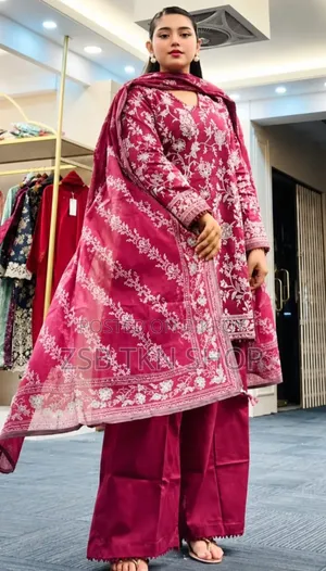 ডিজিটাল প্রিন্ট থ্রি পিস বডি সাইজ:-এবল এবল