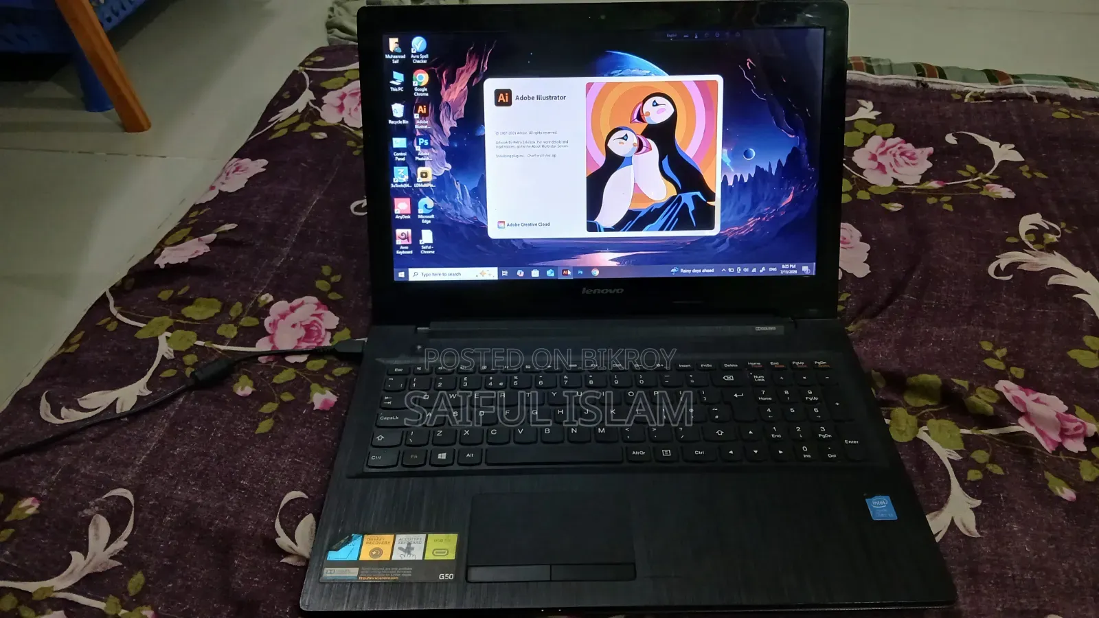 Laptop Lenovo G50-70 4GB Intel Core i3 SSD 500GB