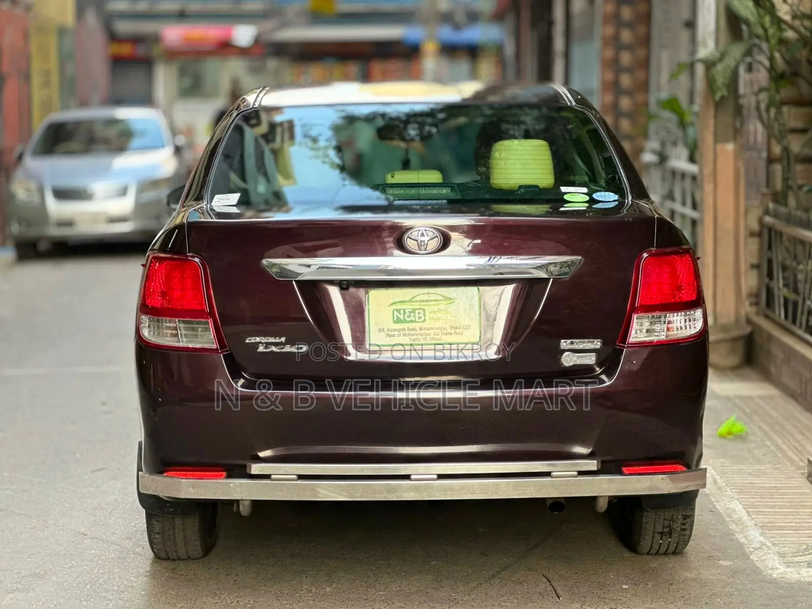 Toyota Axio 1.5 G 2WD 2012 Maroon