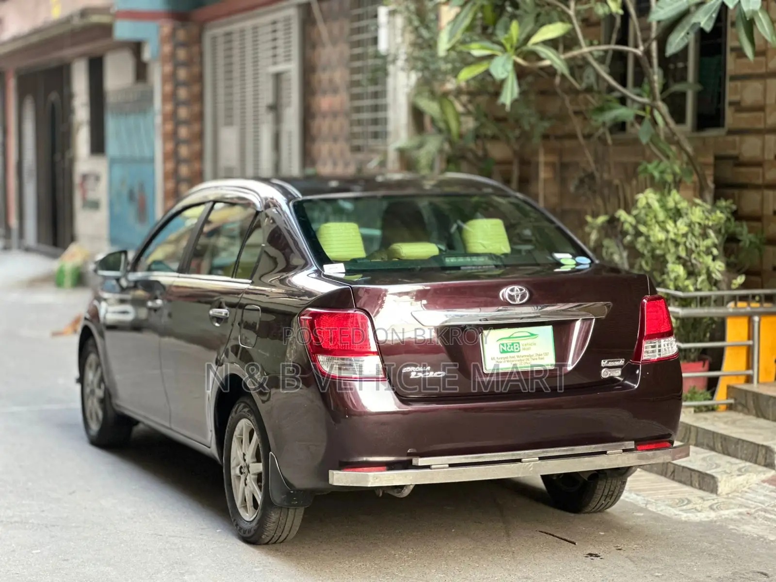 Toyota Axio 1.5 G 2WD 2012 Maroon