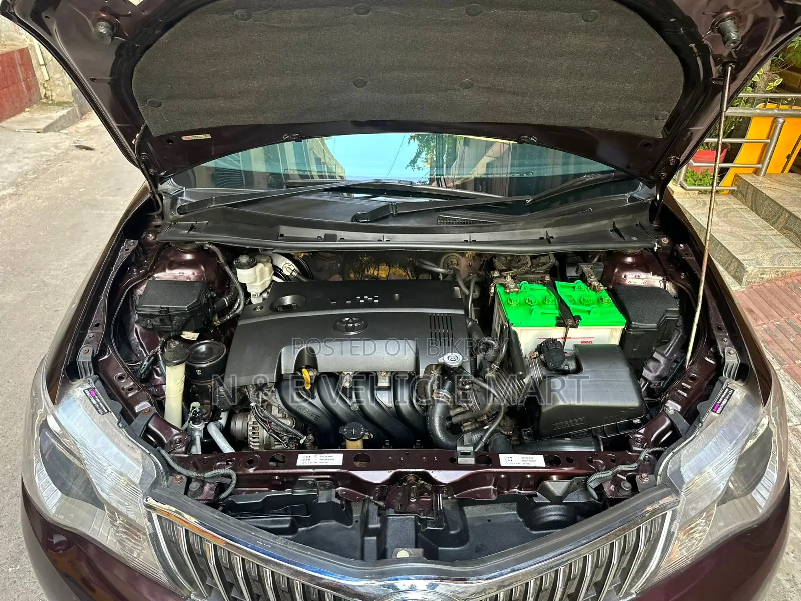 Toyota Axio 1.5 G 2WD 2012 Maroon