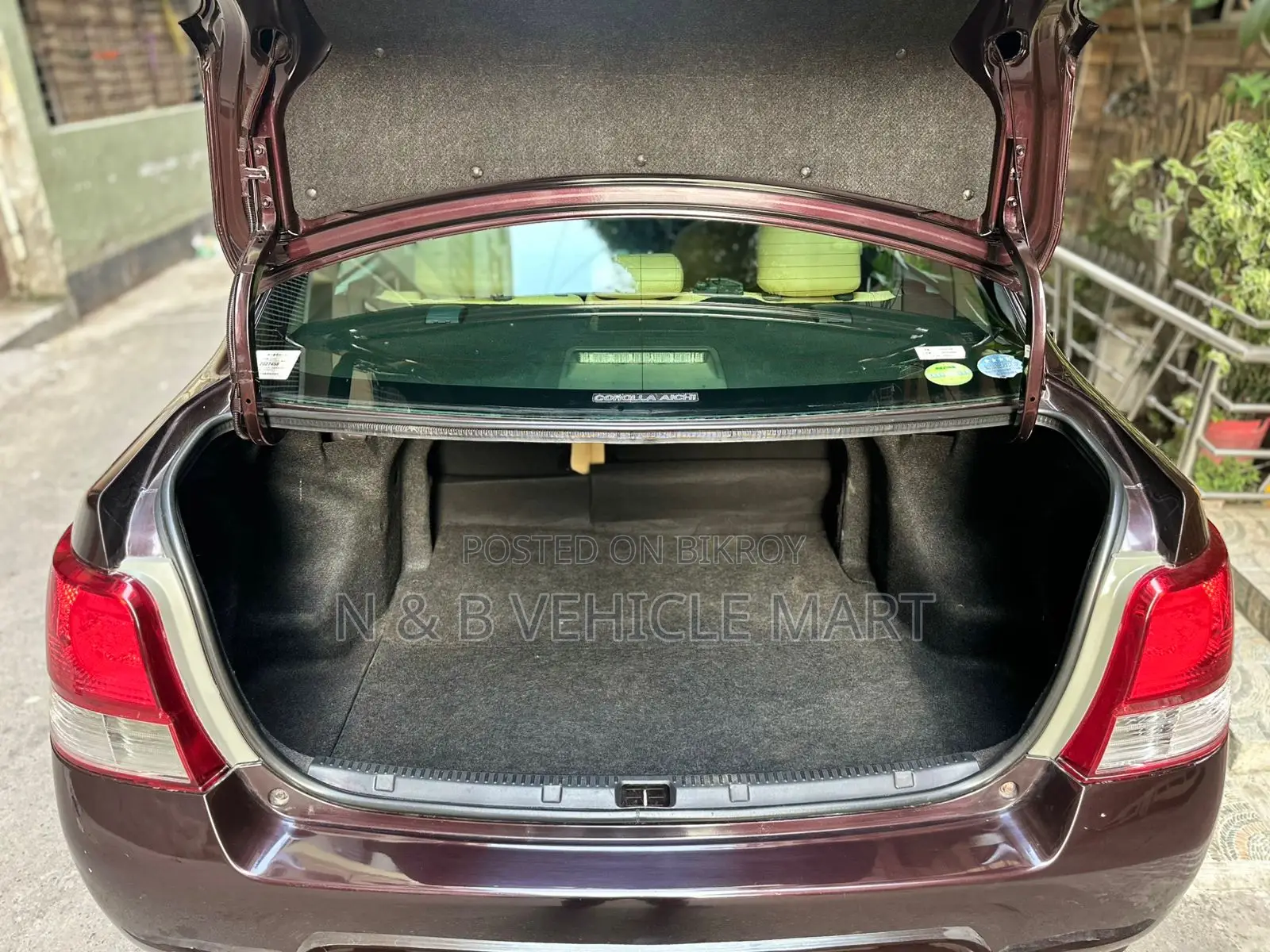 Toyota Axio 1.5 G 2WD 2012 Maroon
