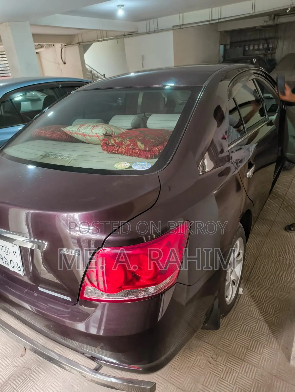 Toyota Allion 2012 Maroon