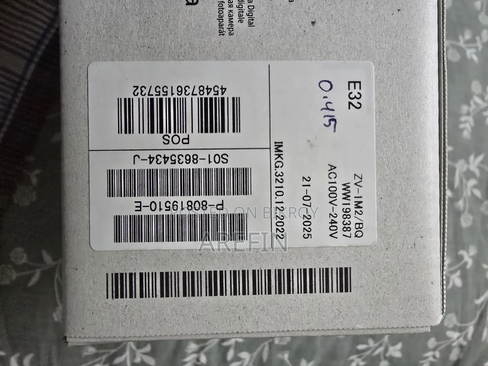 Sony Zv-1m2