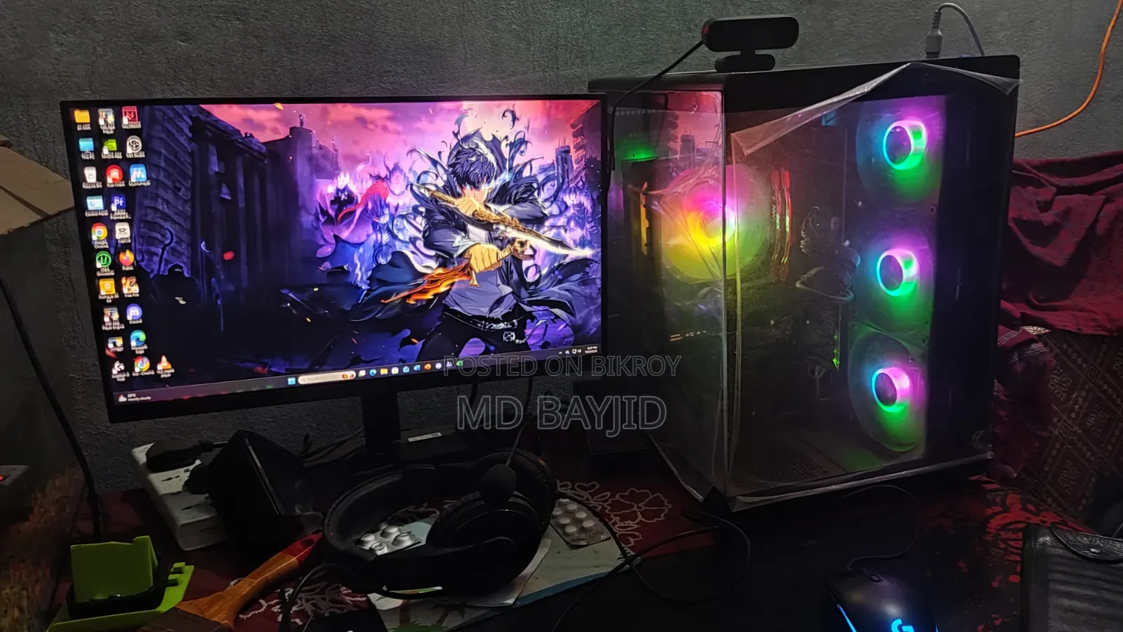 Desktop Computer Asus TUF Gaming FX10CP 16GB AMD Ryzen 7 HDD+SSD 1T