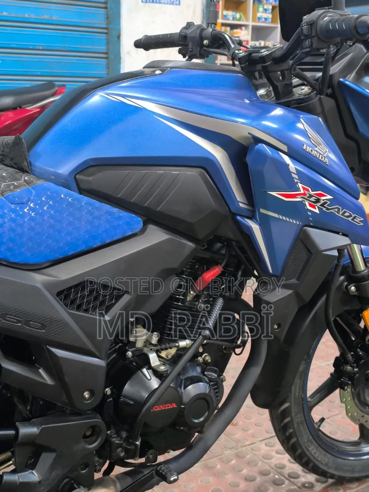 Honda X-Blade 160 2021 Blue