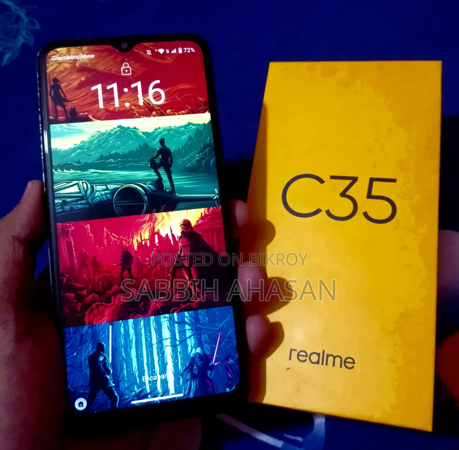 Realme C35 128 GB Black