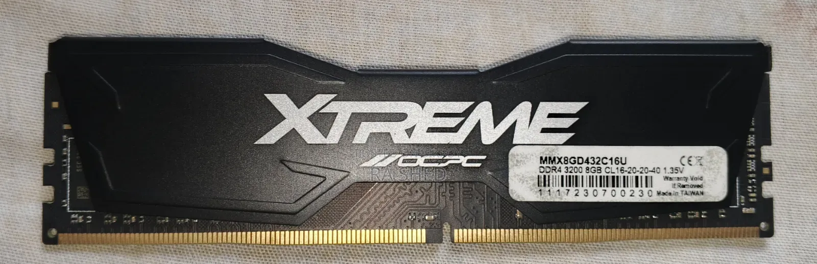 Ocpc Xt 8gb Ii Ddr4 3200mhz Desktop Ram