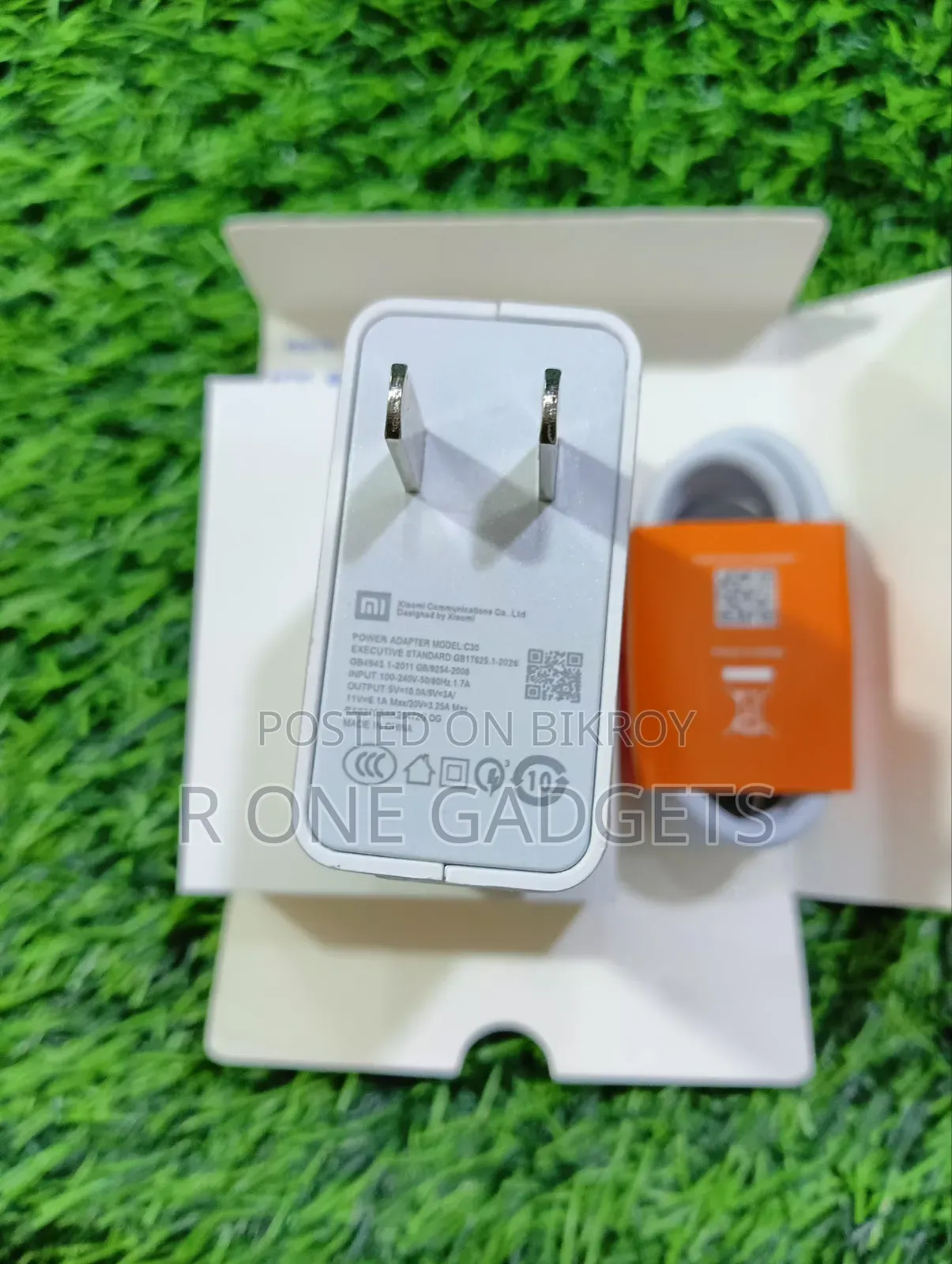 মি ৬৭ ওয়াট অরিজিনাল অফিসিয়াল চার্জার