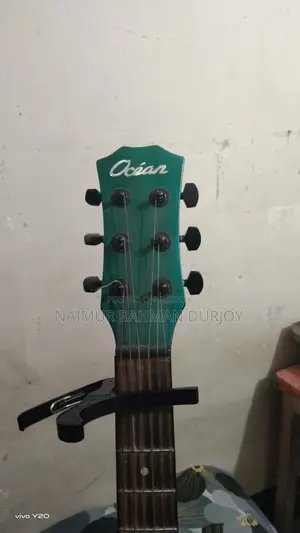 Ocian Acoustic Guitar Included: 1 Capo, 1 Bag.