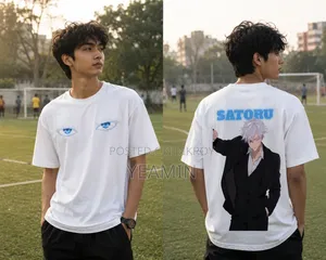 Gojo Saturo Oversized Drop Shoulder T-Shirt