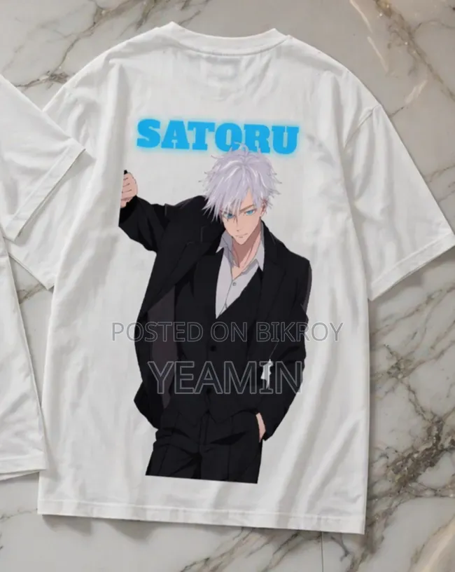 Gojo Saturo Oversized Drop Shoulder T-Shirt
