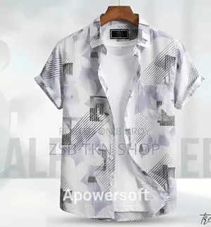 Premium Quality Half Sleeve Shirt. Fabric: 100% Fancy Cotton.