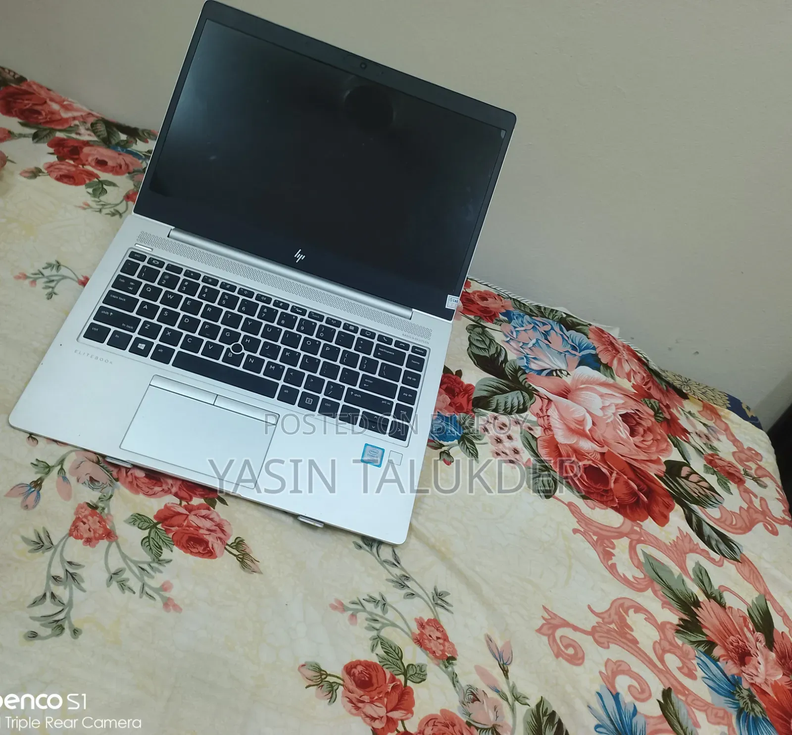 ল্যাপটপ HP EliteBook 840 G5 ৮জিবি ইন্টেল কোর আই৫ এসএসডি ২৫৬জিবি