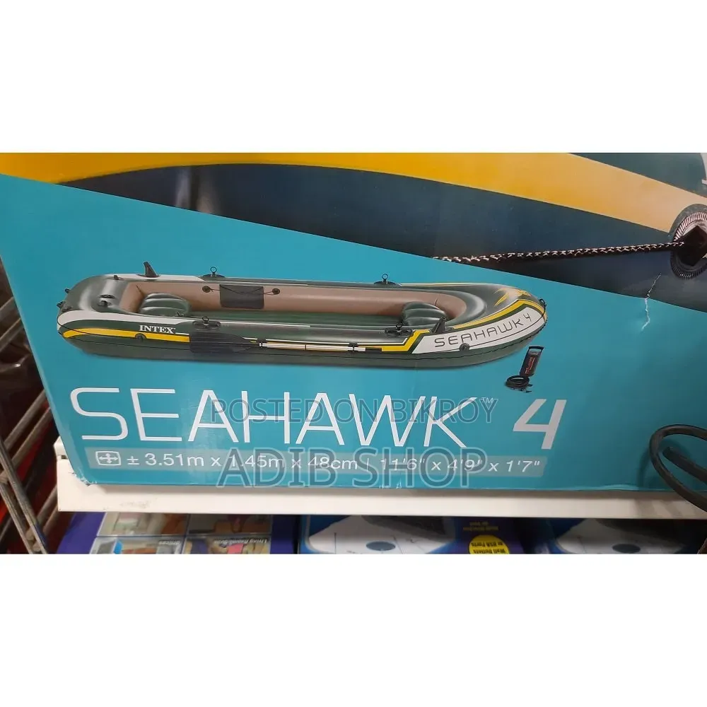 Intex Seahawk 4 Boat 480kg Load Capacity
