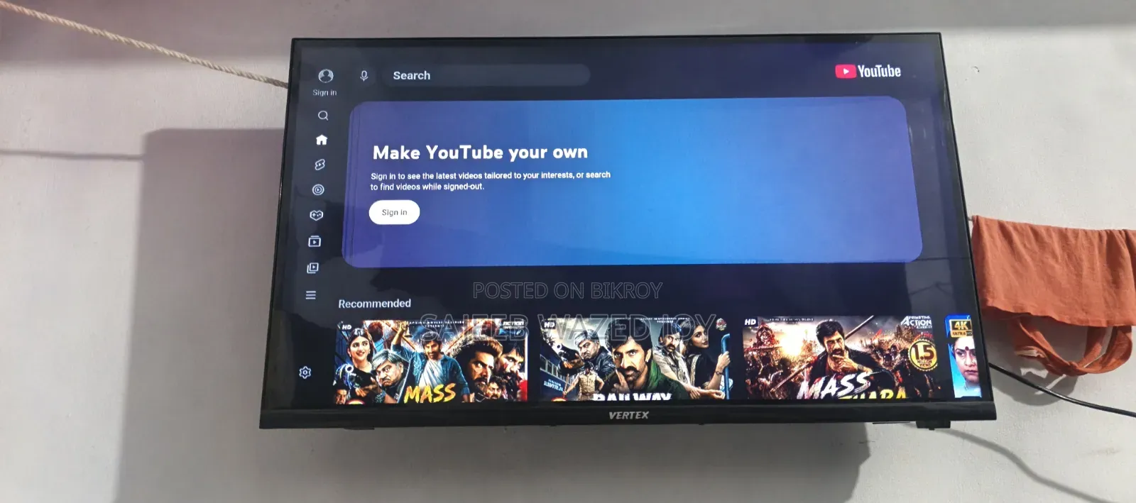 Smart TV 32" Vertex