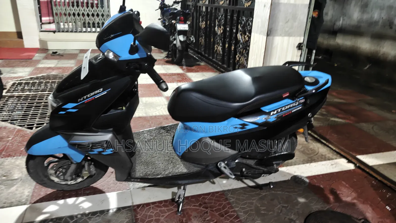 TVS Ntorq 125 2023 Blue