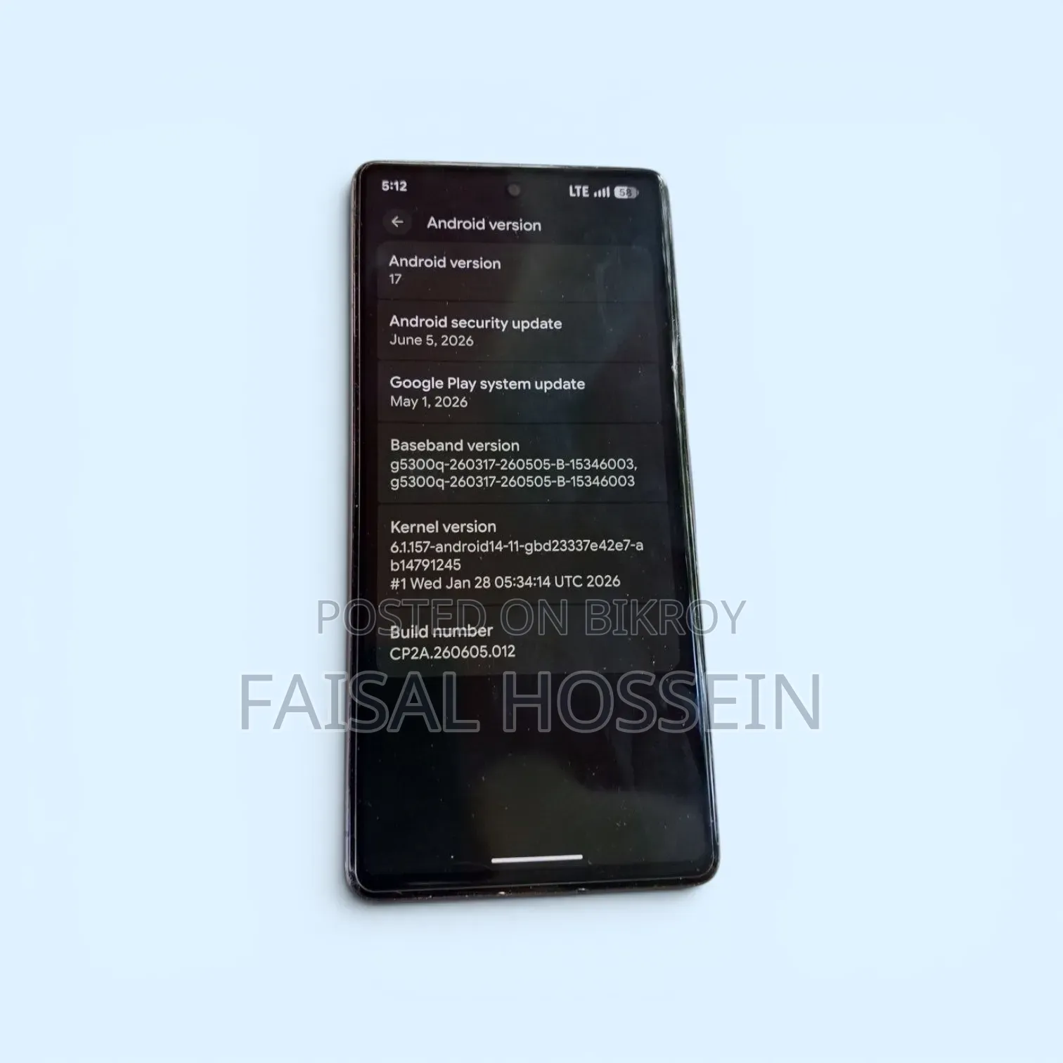 নতুন গুগল পিক্সেল ৭ ২৫৬ জিবি কালো