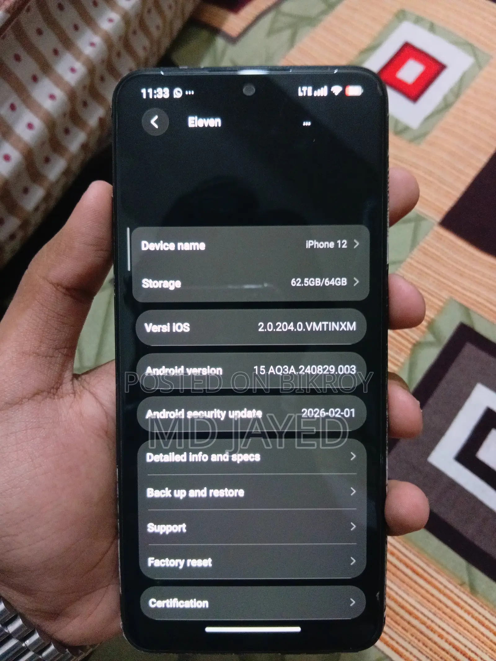 Xiaomi Redmi Note 12 128 GB Red