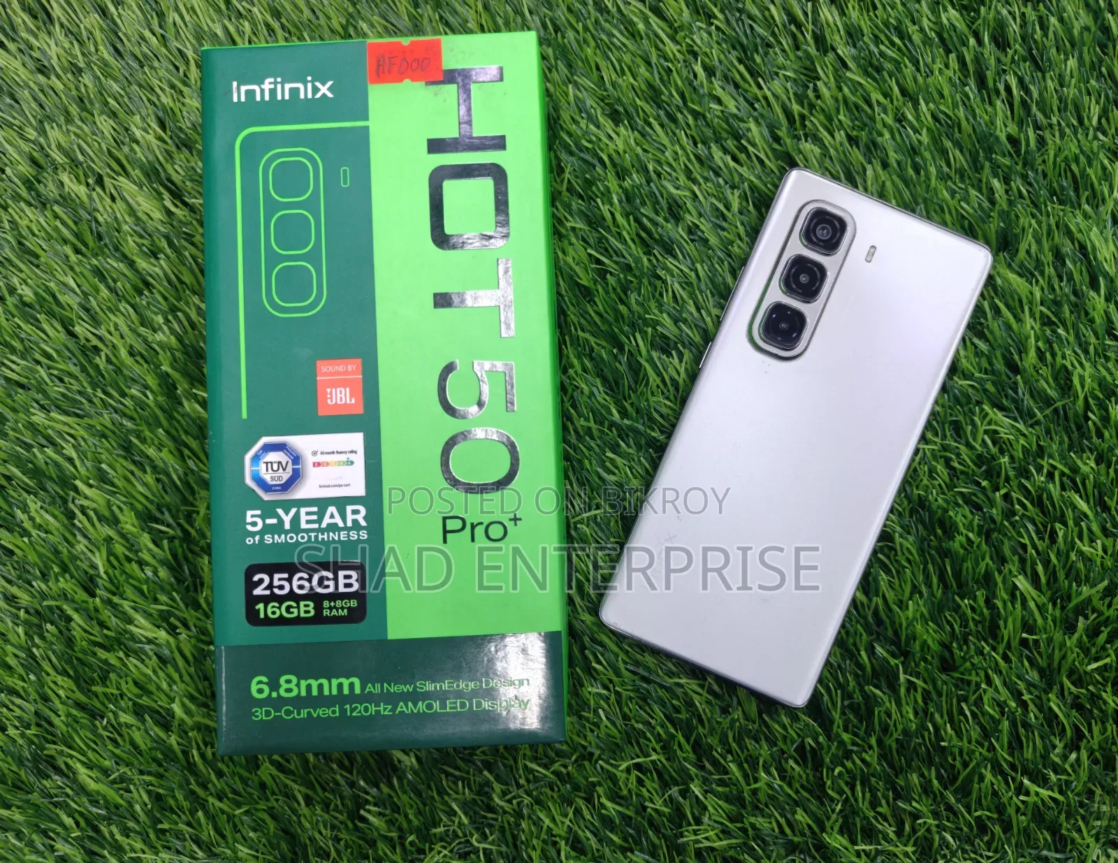 Infinix Hot 50 Pro+ 4G 256 GB Silver