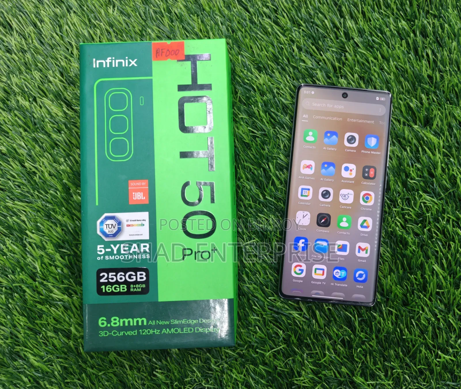 Infinix Hot 50 Pro+ 4G 256 GB Silver