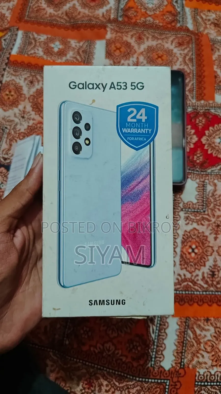 স্যামসাং গ্যালাক্সি এ৫৩ ৫জি ১২৮ জিবি ব্লু