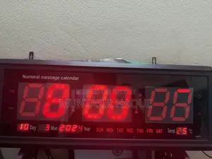 Digital Wall Clock