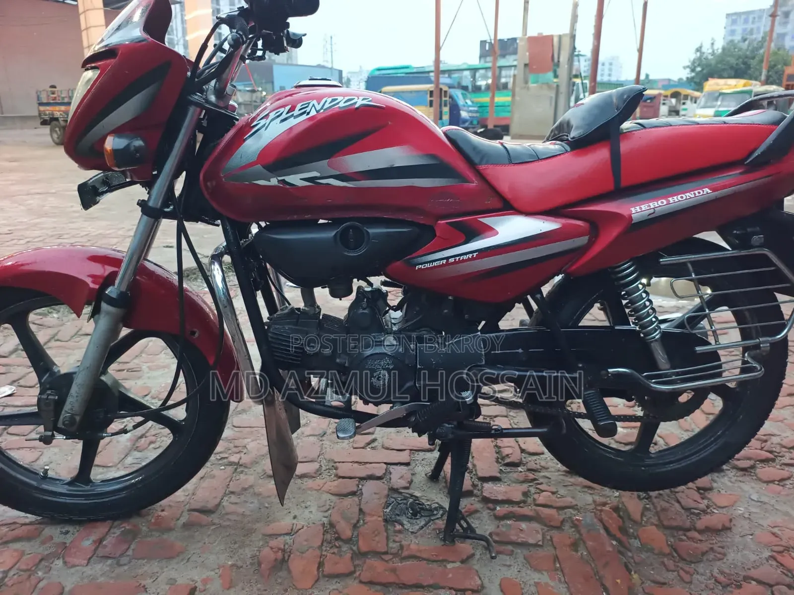 Hero Super Splendor 2009 Red
