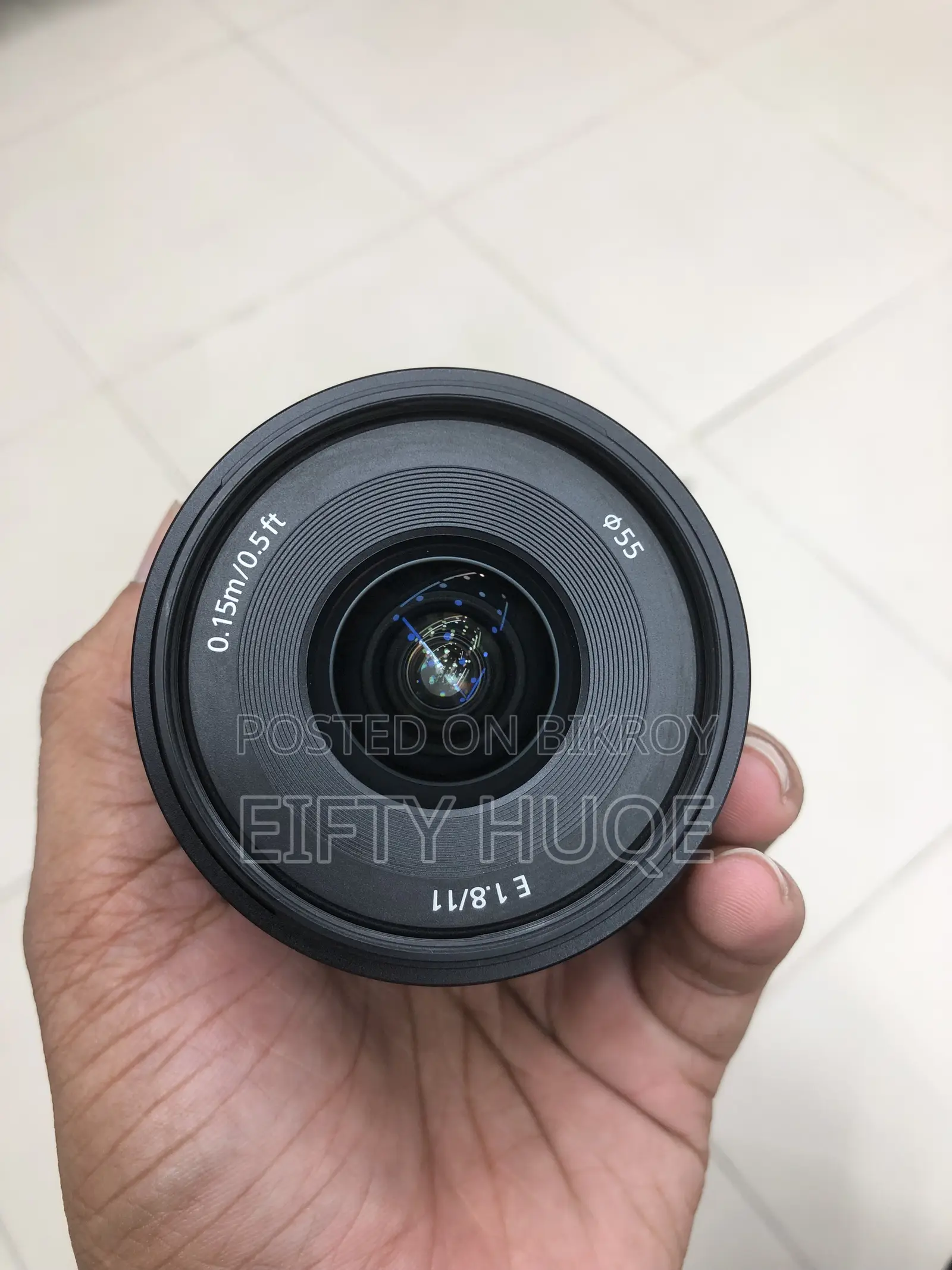 Sony E 11mm F1.8 Aps-C Ultra-Wide-Angle Prime Lens
