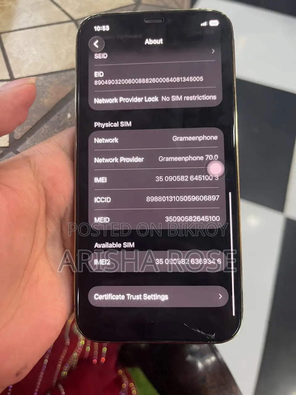 Apple iPhone 12 Pro 128 GB Gold