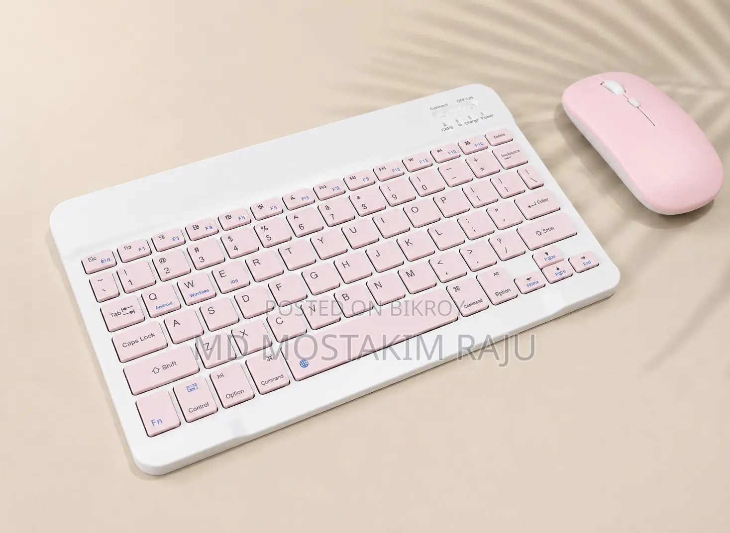 Bluetooth Keyboard Mouse Combo