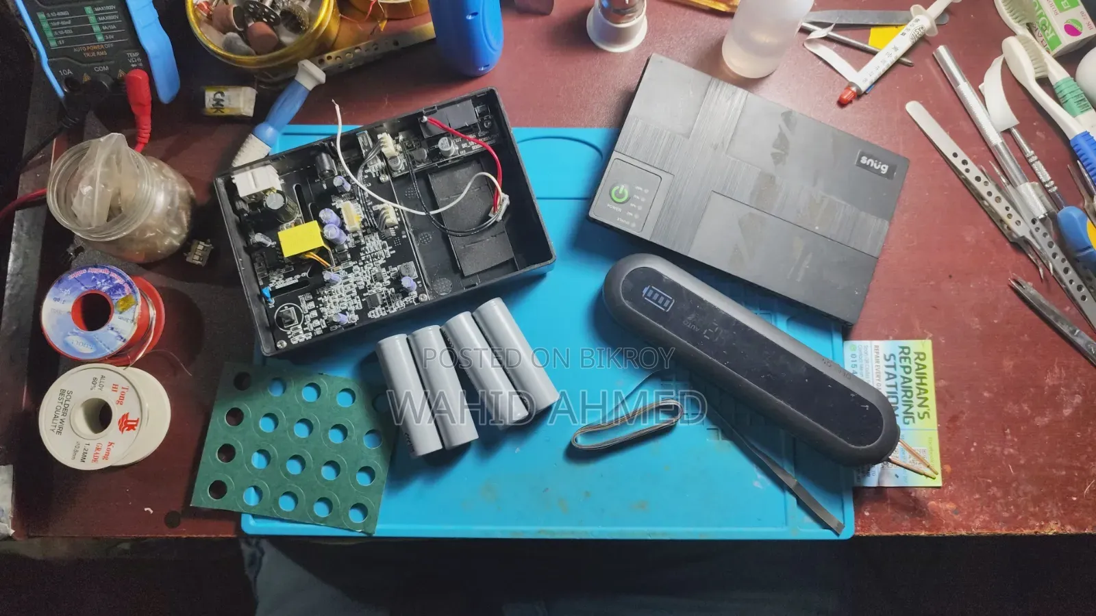 সকল ধরণের গেজেট আইটেম রিপেয়ার করা হয় Raihan's Repairing Station - এ