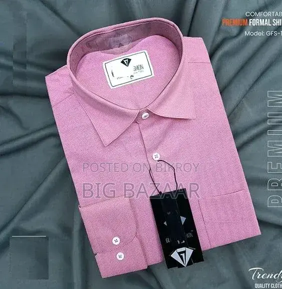 প্রিমিয়াম কটন ফুল স্লিভ ফরমাল শার্ট