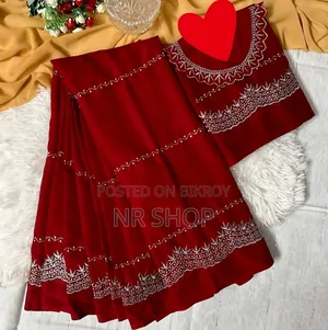 Premium Georgette Embroidery Saree