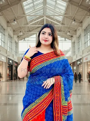 বৈশাখী শাড়ি কালেকশন (ব্লাউজ পিসসহ)