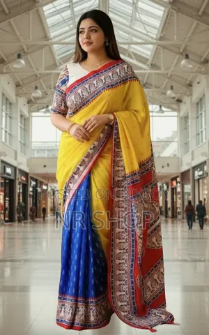 বৈশাখী শাড়ি কালেকশন (ব্লাউজ পিসসহ)