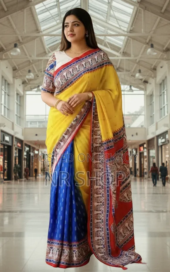 বৈশাখী শাড়ি কালেকশন (ব্লাউজ পিসসহ)