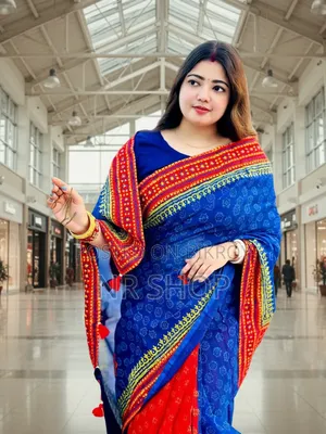 বৈশাখী শাড়ি কালেকশন (ব্লাউজ পিসসহ)