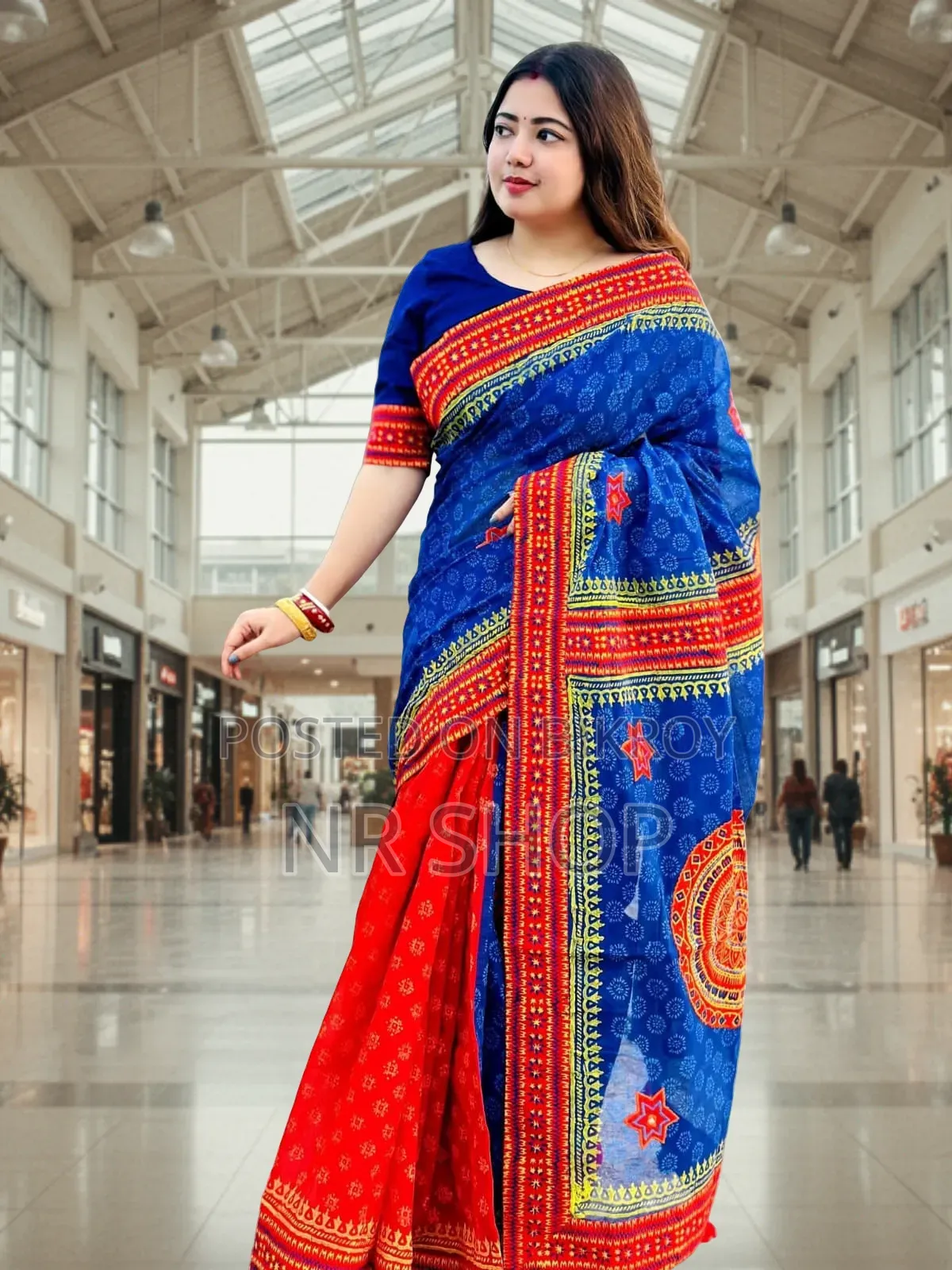 বৈশাখী শাড়ি কালেকশন (ব্লাউজ পিসসহ)