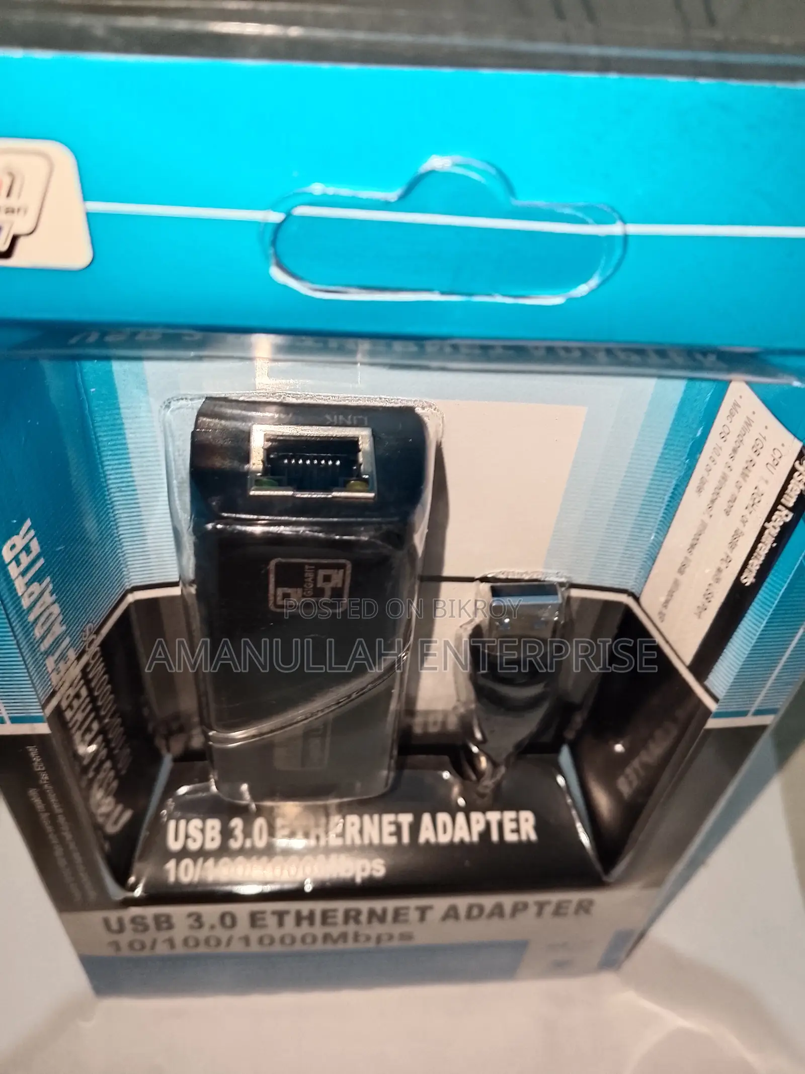 Usb 3.0 to Gigabit Ethernet Adapter | 1000mbps Rj45 Lan Card